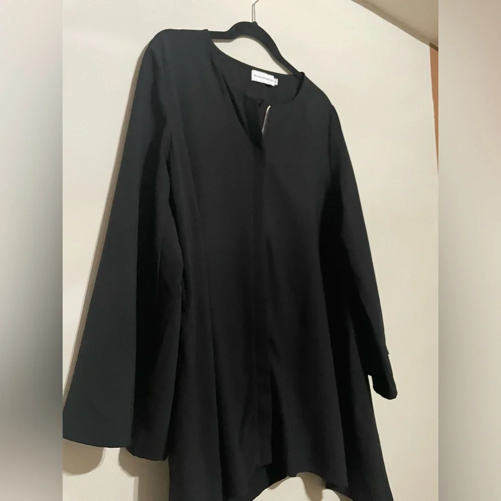 Veiled collection Elegant Black Women's Tunic set - Picture 2 of 6